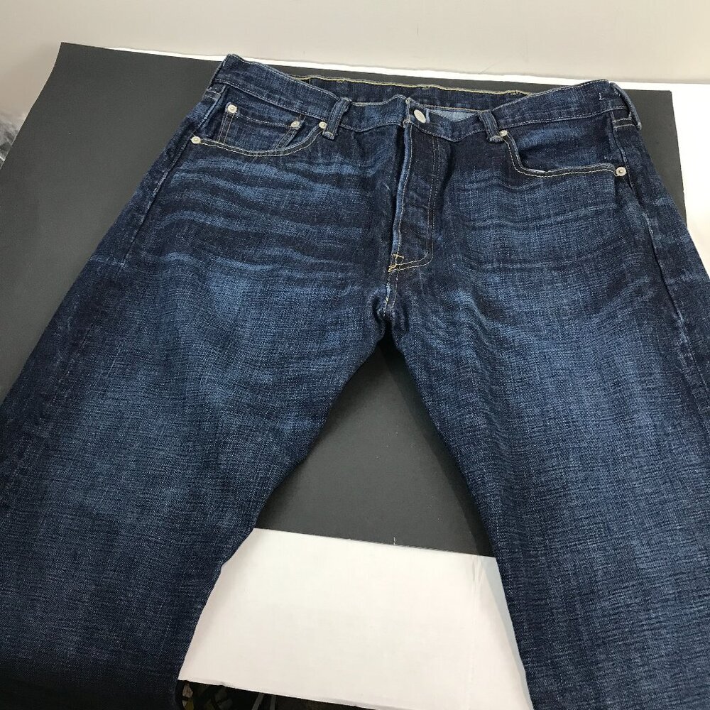 Men's Levi's 501 Dk Wash Jeans Size 38 x 30